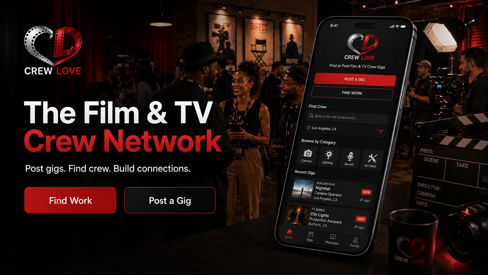 Crew Love community network in action