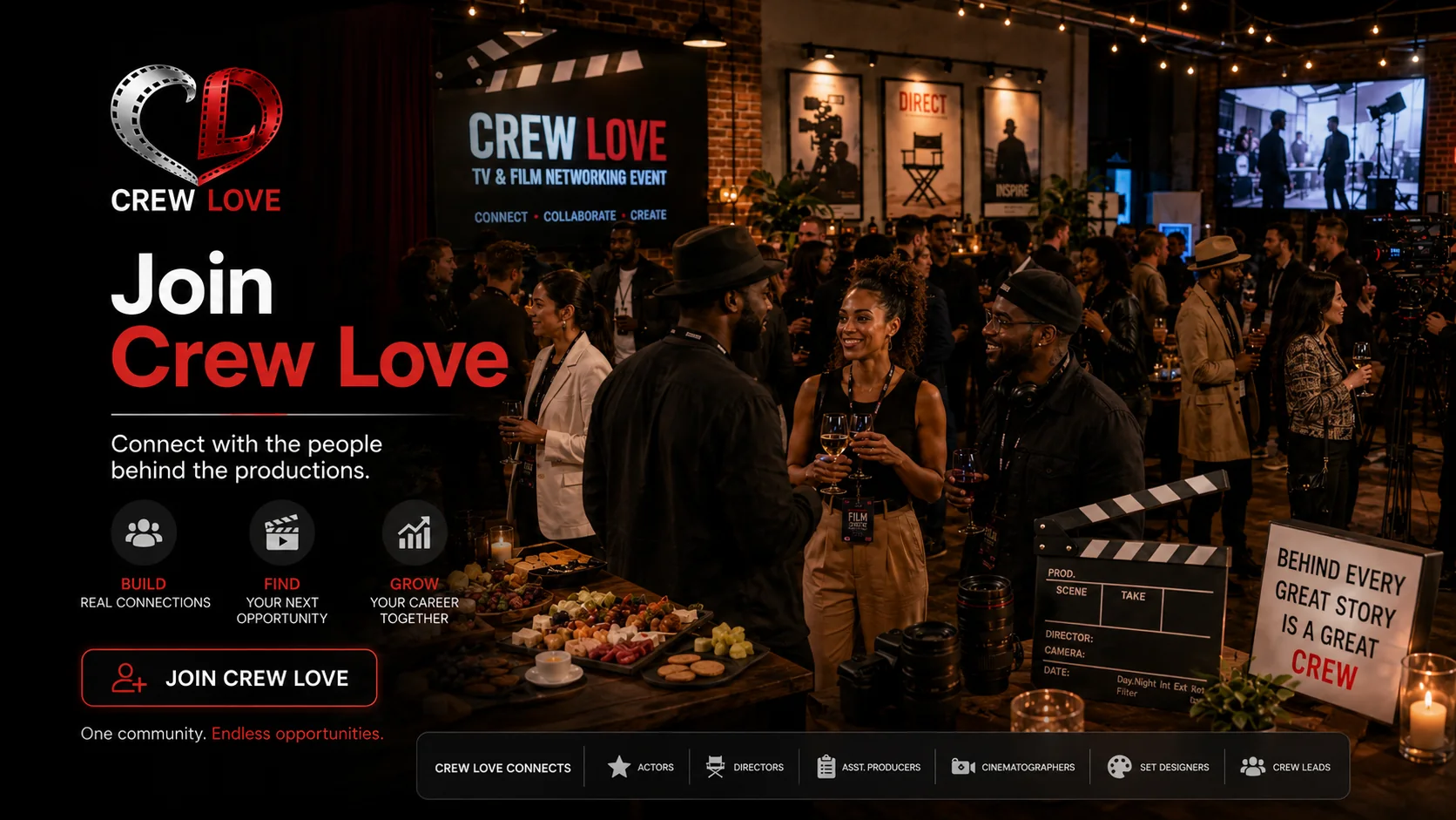 Crew Love networking event